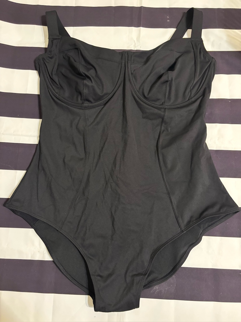 BNWOT TA3 Lifty Shape Wear One Piece Swimsuit 3X Regular Long F/G